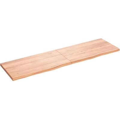 vidaXL Puulevy 180x50cm - Massiivinen tammi, Vaalean ruskea - Pöytäpinta vidaXL Puulevy 180x50cm - Massiivinen tammi, Vaalean ruskea - Pöytäpinta