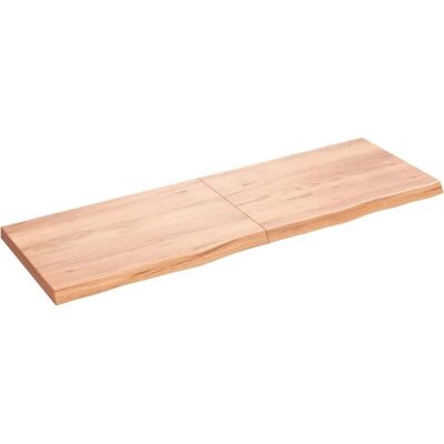 vidaXL Encimera de madera marrón claro 180x60x6 cm Roble macizo vidaXL Encimera de madera marrón claro 180x60x6 cm Roble macizo
