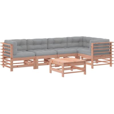 VidaXL Gartenmöbel-Set - Modulare Lounge - 6 Sitze VidaXL Gartenmöbel-Set - Modulare Lounge - 6 Sitze