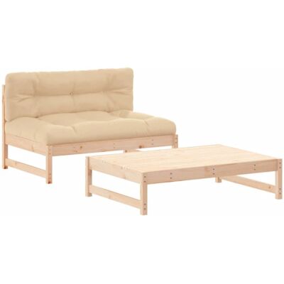 vidaXL 3186102 Gartengarnitur - Modulares Lounge-Set vidaXL 3186102 Gartengarnitur - Modulares Lounge-Set