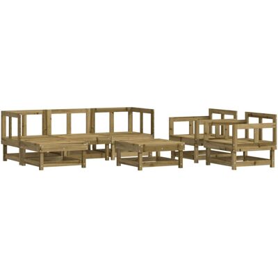 vidaXL 3186220 Gartenset - Modulares Lounge-Set aus Kiefernholz vidaXL 3186220 Gartenset - Modulares Lounge-Set aus Kiefernholz
