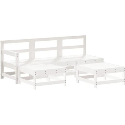 vidaXL 3186544 Gartenmöbel-Set - Lounge - 5-teilig - Massiv Kiefer vidaXL 3186544 Gartenmöbel-Set - Lounge - 5-teilig - Massiv Kiefer