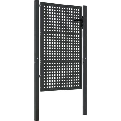 vidaXL Gartentor Stahl 105x175 cm - Robust, Stabil, Korrosionsbeständig vidaXL Gartentor Stahl 105x175 cm - Robust, Stabil, Korrosionsbeständig