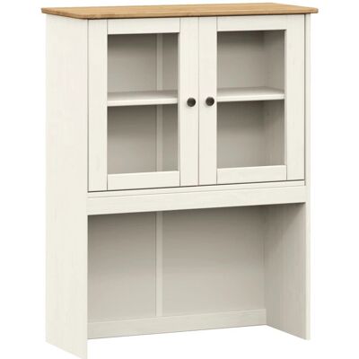 vidaXL VIGO Weiß Massives Kiefernholz Sideboard - Wohnzimmermöbel vidaXL VIGO Weiß Massives Kiefernholz Sideboard - Wohnzimmermöbel