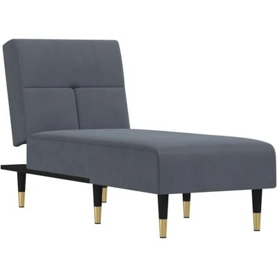 Maisonchic Fløjl Grå Sofa Maisonchic Fløjl Grå Sofa