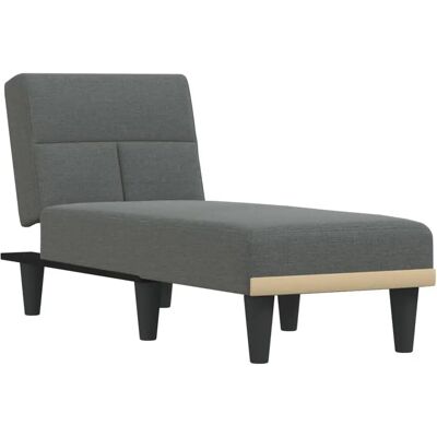 Maisonchic Model - Mørkegrå Stoff-Chaiselongue - Sofa Maisonchic Model - Mørkegrå Stoff-Chaiselongue - Sofa