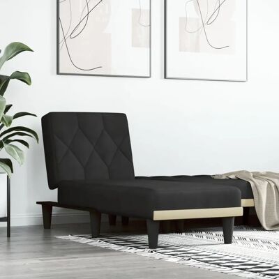 vidaXL Velour Recliner - Sofa vidaXL Velour Recliner - Sofa