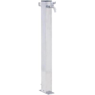 vidaXL Coluna de água para jardim em aço inox 60 cm vidaXL Coluna de água para jardim em aço inox 60 cm