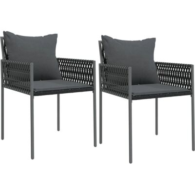 Maisonchic Have Spise Sæt 3 Dele - Kunststof Rattan & Stål Maisonchic Have Spise Sæt 3 Dele - Kunststof Rattan & Stål