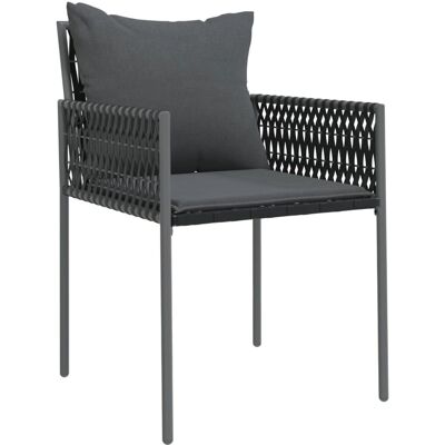 Maisonchic - Gartentisch-Set 5 Stück Schwarz Maisonchic - Gartentisch-Set 5 Stück Schwarz