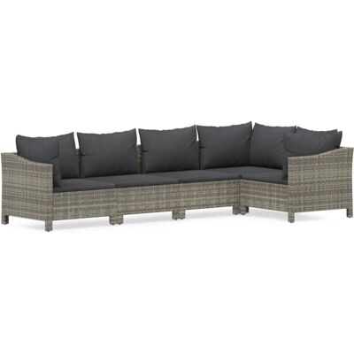 VidaXL 3187274 Gartenmöbelset - Grau VidaXL 3187274 Gartenmöbelset - Grau