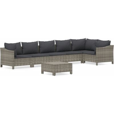 VidaXL Outdoor-Möbelset - Garten Modularsofa VidaXL Outdoor-Möbelset - Garten Modularsofa