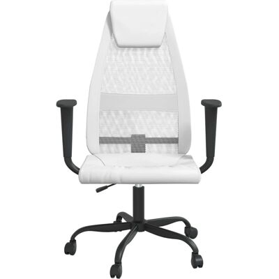 Maisonchic Modell Verstellbarer Netz- und Leder- Bürostuhl Maisonchic Modell Verstellbarer Netz- und Leder- Bürostuhl