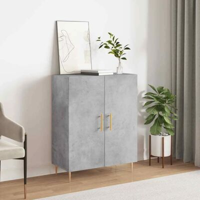 vidaXL Sivupöytä betoninharmaa 69,5x34x90 cm - Sivupöytä vidaXL Sivupöytä betoninharmaa 69,5x34x90 cm - Sivupöytä