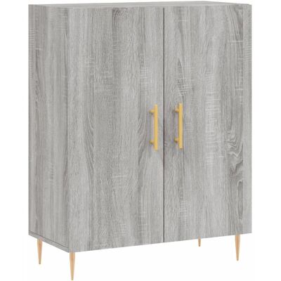 vidaXL 827714 Sideboard Grau Sonoma - Wohnzimmermöbel vidaXL 827714 Sideboard Grau Sonoma - Wohnzimmermöbel