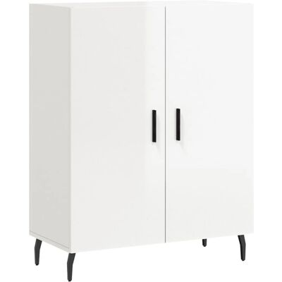 vidaXL Valkoinen kiiltävä 69,5x34x90cm Lastulevykaappi vidaXL Valkoinen kiiltävä 69,5x34x90cm Lastulevykaappi