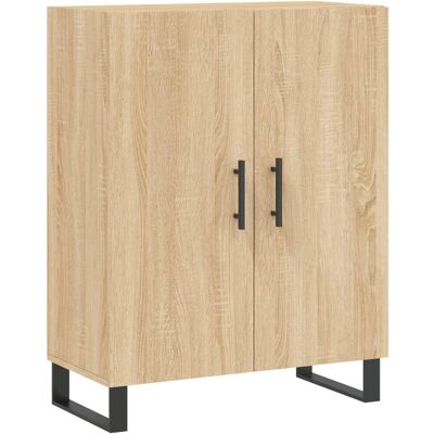 vidaXL Sonoma Eiche Sideboard - Stauraum, Stabil, Klassisch vidaXL Sonoma Eiche Sideboard - Stauraum, Stabil, Klassisch