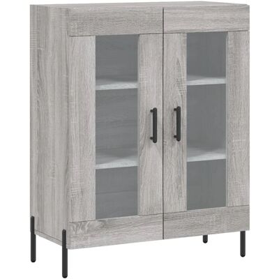 vidaXL 827802 Graues Sonoma Sideboard - Wohnzimmer Aufbewahrung vidaXL 827802 Graues Sonoma Sideboard - Wohnzimmer Aufbewahrung