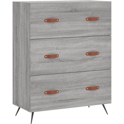 vidaXL Grå Sonoma Kommode - Chest of Drawers vidaXL Grå Sonoma Kommode - Chest of Drawers