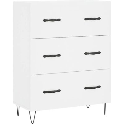 vidaXL 827844 Weiß Engineered Wood Wohnzimmer Sideboard - Sideboard vidaXL 827844 Weiß Engineered Wood Wohnzimmer Sideboard - Sideboard