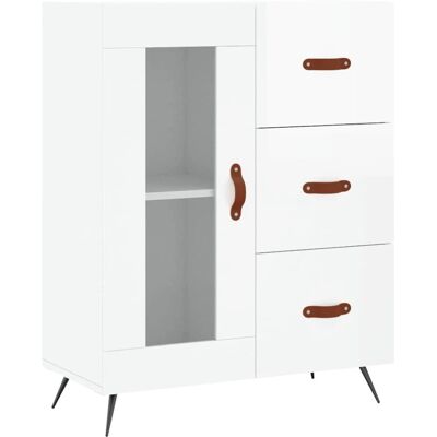 vidaXL 828014 Hochglanz Weiß Wohnzimmer Sideboard - Sideboard vidaXL 828014 Hochglanz Weiß Wohnzimmer Sideboard - Sideboard