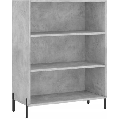 VidaXL Beton Grau Engineered Wood Sideboard - Wohnzimmeraufbewahrung VidaXL Beton Grau Engineered Wood Sideboard - Wohnzimmeraufbewahrung