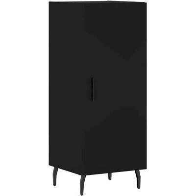 vidaXL 828557 Aparador Modern de Madera Contrachapada Negra - Muebles para Sala vidaXL 828557 Aparador Modern de Madera Contrachapada Negra - Muebles para Sala