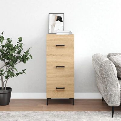 vidaXL Sonoma Eg Skab - Skab i Spånplademateriale vidaXL Sonoma Eg Skab - Skab i Spånplademateriale