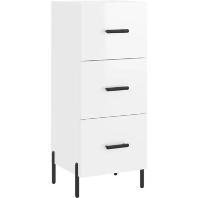 vidaXL 828614 Buffet Moderne Blanc en Bois Ingénierie - Buffet - Publicité vidaXL 828614 Buffet Moderne Blanc en Bois Ingénierie - Buffet - Publicité