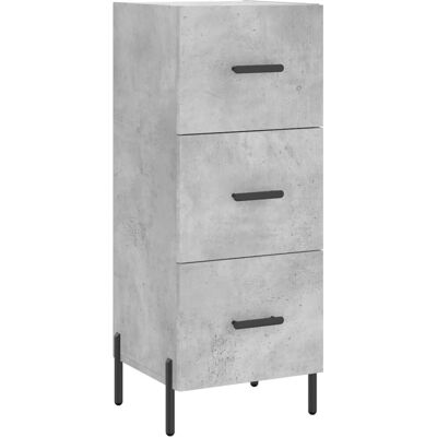 vidaXL 828616 Buffet Moderne Gris Béton Bois Ingénierie - Mobilier Salon - Publicité vidaXL 828616 Buffet Moderne Gris Béton Bois Ingénierie - Mobilier Salon - Publicité