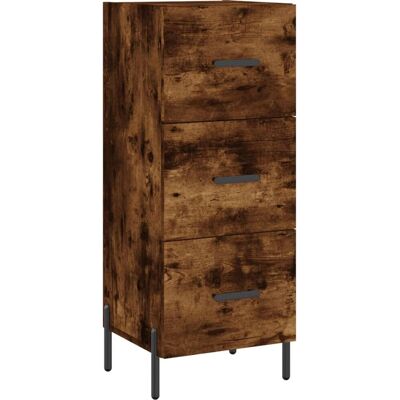 vidaXL 828617 Wohnzimmerschrank in Räucher Eiche - Sideboard vidaXL 828617 Wohnzimmerschrank in Räucher Eiche - Sideboard