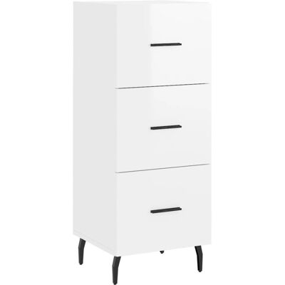 vidaXL Hochglanz Weiß Sideboard - Wohnzimmer Aufbewahrung vidaXL Hochglanz Weiß Sideboard - Wohnzimmer Aufbewahrung