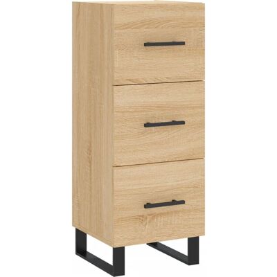 vidaXL 828631 Moderner Sonoma Eichen-Sideboard - Sideboard vidaXL 828631 Moderner Sonoma Eichen-Sideboard - Sideboard
