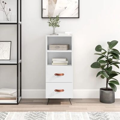 vidaXL Hochglanz Weiß Sideboard - Sideboard vidaXL Hochglanz Weiß Sideboard - Sideboard