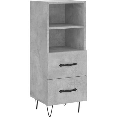 vidaXL 828664 Buffet Moderne Gris Béton - Buffet - Publicité vidaXL 828664 Buffet Moderne Gris Béton - Buffet - Publicité