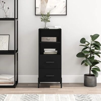 vidaXL Sideboard Aufbewahrungsschrank Schrank Seitenschrank - Schwarz - Sideboard vidaXL Sideboard Aufbewahrungsschrank Schrank Seitenschrank - Schwarz - Sideboard