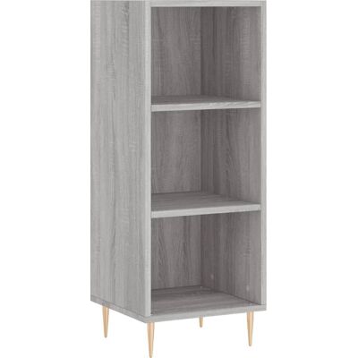 vidaXL Graues Sonoma Sideboard - Wohnzimmer Aufbewahrung vidaXL Graues Sonoma Sideboard - Wohnzimmer Aufbewahrung