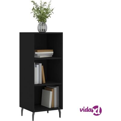 vidaXL Schwarzer Sideboard 34,5x32,5x90 cm - Sideboard vidaXL Schwarzer Sideboard 34,5x32,5x90 cm - Sideboard