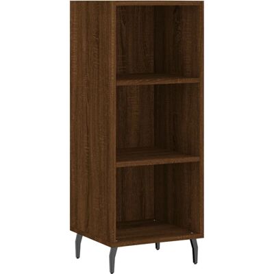 vidaXL 828755 Braungrauer Eichenschrank - Sideboard vidaXL 828755 Braungrauer Eichenschrank - Sideboard