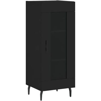 vidaXL Sideboard Schwarz 34,5x34x90 cm - Sideboard vidaXL Sideboard Schwarz 34,5x34x90 cm - Sideboard