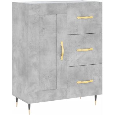 vidaXL 830240 Beton-Grau Sideboard - Sideboard vidaXL 830240 Beton-Grau Sideboard - Sideboard