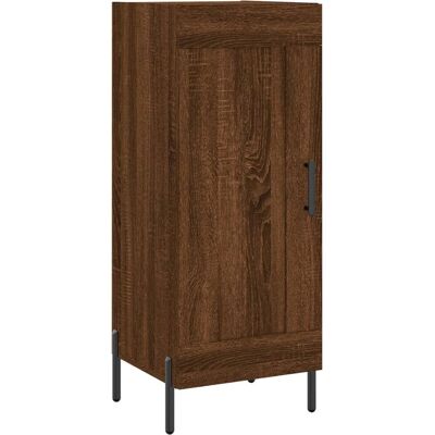 vidaXL Brauner Eichenwohnzimmer-Sideboard - Stauraum vidaXL Brauner Eichenwohnzimmer-Sideboard - Stauraum