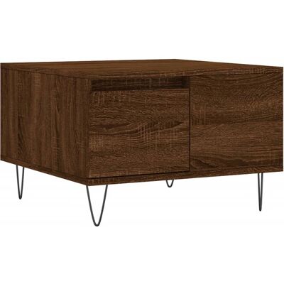 vidaXL Couchtisch Eiche Braun 55x55x36,5 cm - Kaffeetisch vidaXL Couchtisch Eiche Braun 55x55x36,5 cm - Kaffeetisch