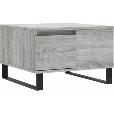vidaXL Grauer Sonoma Eichen Couchtisch - Beistelltisch vidaXL Grauer Sonoma Eichen Couchtisch - Beistelltisch