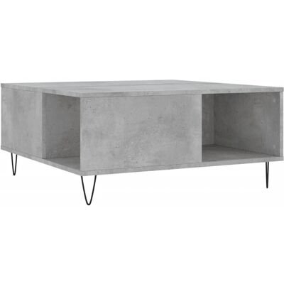vidaXL 830784 Konkreter Grauer Couchtisch - Beistelltisch vidaXL 830784 Konkreter Grauer Couchtisch - Beistelltisch