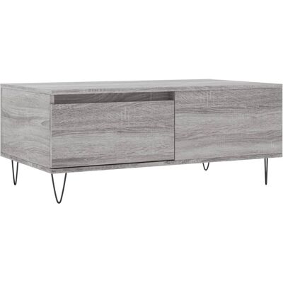 vidaXL 830810 Graues Sonoma Couchtisch - Beistelltisch vidaXL 830810 Graues Sonoma Couchtisch - Beistelltisch