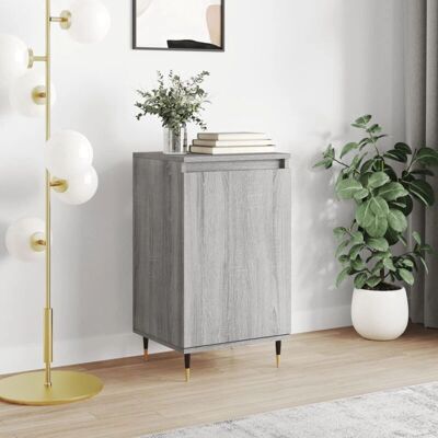 vidaXL Grau Sonoma Sideboard - Sideboard Storage Cabinet vidaXL Grau Sonoma Sideboard - Sideboard Storage Cabinet