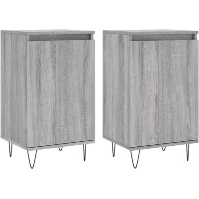 vidaXL 831065 Graues Sonoma Sideboard - Sideboard / Buffet vidaXL 831065 Graues Sonoma Sideboard - Sideboard / Buffet