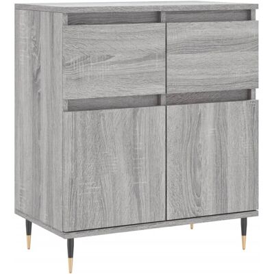 vidaXL 831114 Buffet Gris Sonoma - Sideboard - Publicité vidaXL 831114 Buffet Gris Sonoma - Sideboard - Publicité