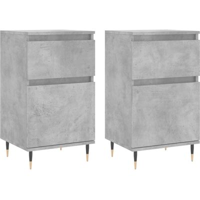 vidaXL 831140 Buffet Gris Béton - Buffet - Publicité vidaXL 831140 Buffet Gris Béton - Buffet - Publicité